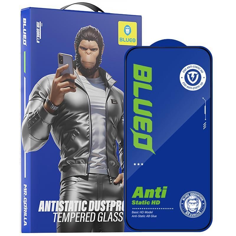 Захисне 2.5D скло Blueo Full Cover HD для Apple iPhone 13 Pro Max / 14 Plus (6.7")