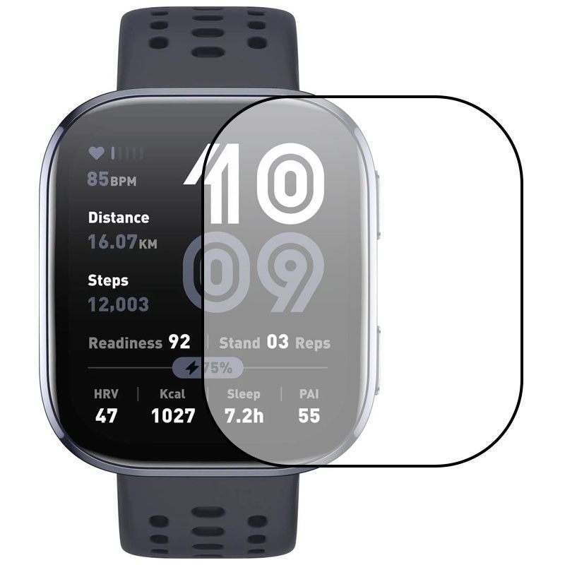 Полімерна плівка 3D (full glue) (тех.пак) для Xiaomi Amazfit Bip 6