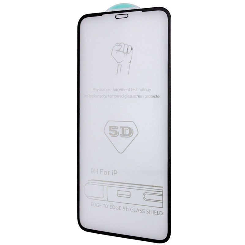 Захисне скло 5D Hard (full glue) (тех.пак) для Apple iPhone 13 Pro Max / 14 Plus (6.7")