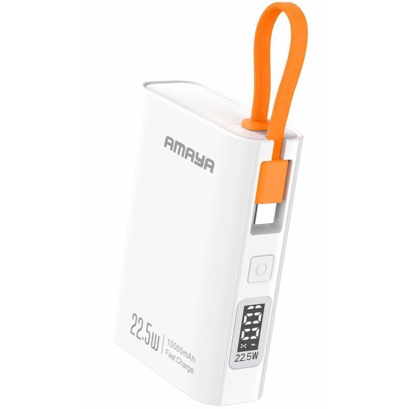 Портативний ЗП Power Bank Amaya FD50 22.5W with display and cable 10000 mAh