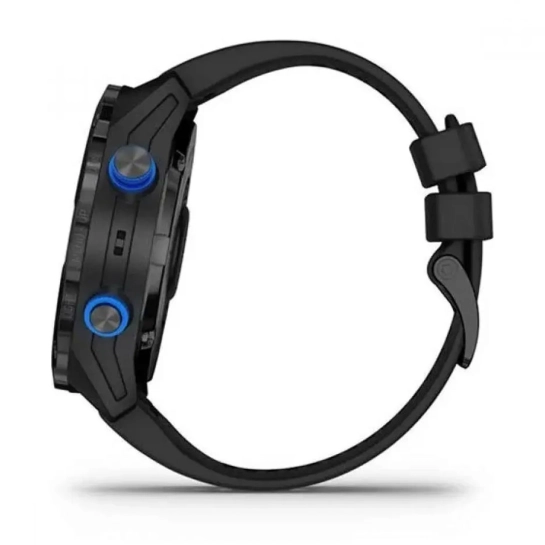 Смарт-годинник Garmin Descent Mk2i Titanium Carbon Gray DLC with Black Band (010-02132-01/11)