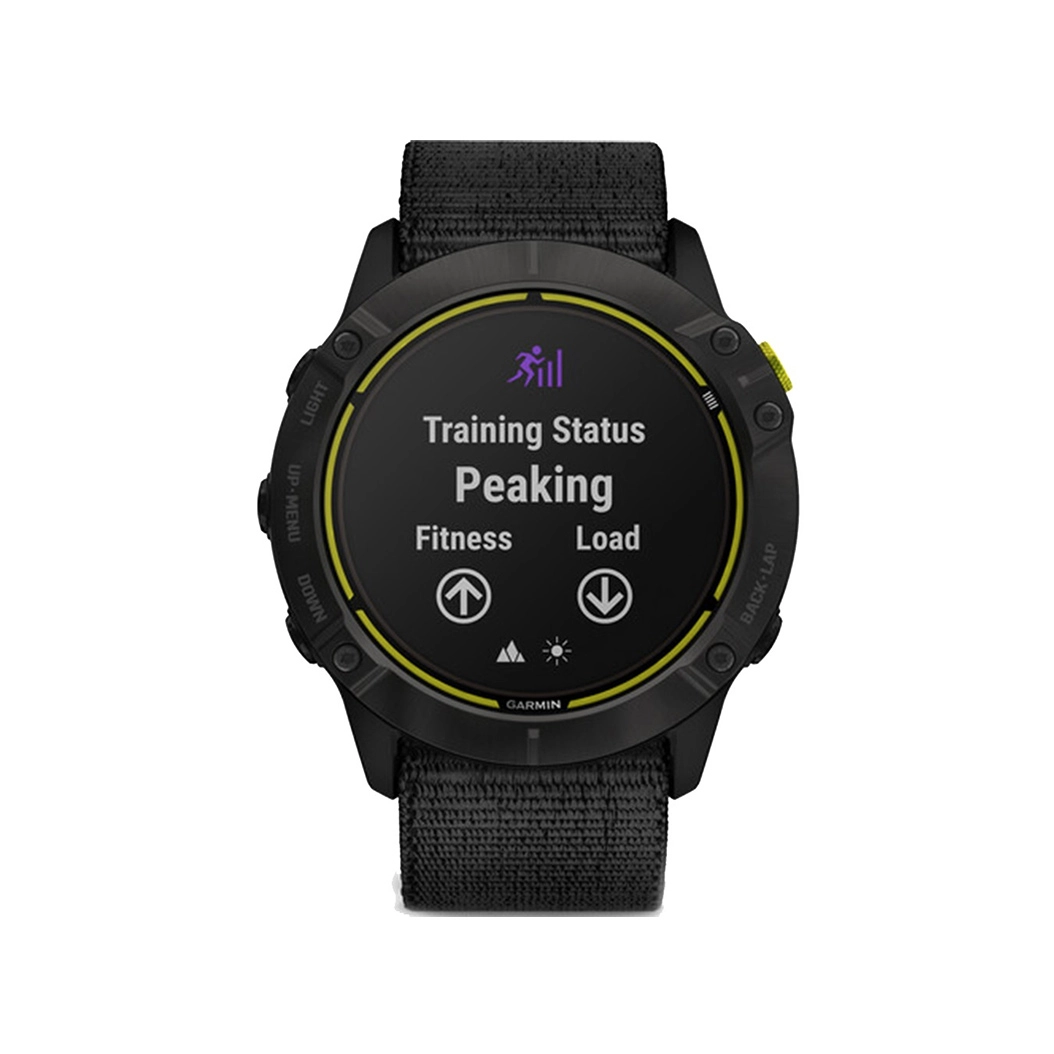 Смарт-годинник Garmin Enduro Carbon Grey DLC Titanium with Black UltraFit Nylon Strap
