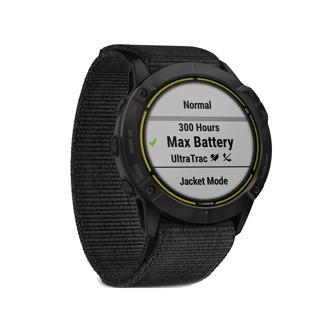 Смарт-годинник Garmin Enduro Carbon Grey DLC Titanium with Black UltraFit Nylon Strap
