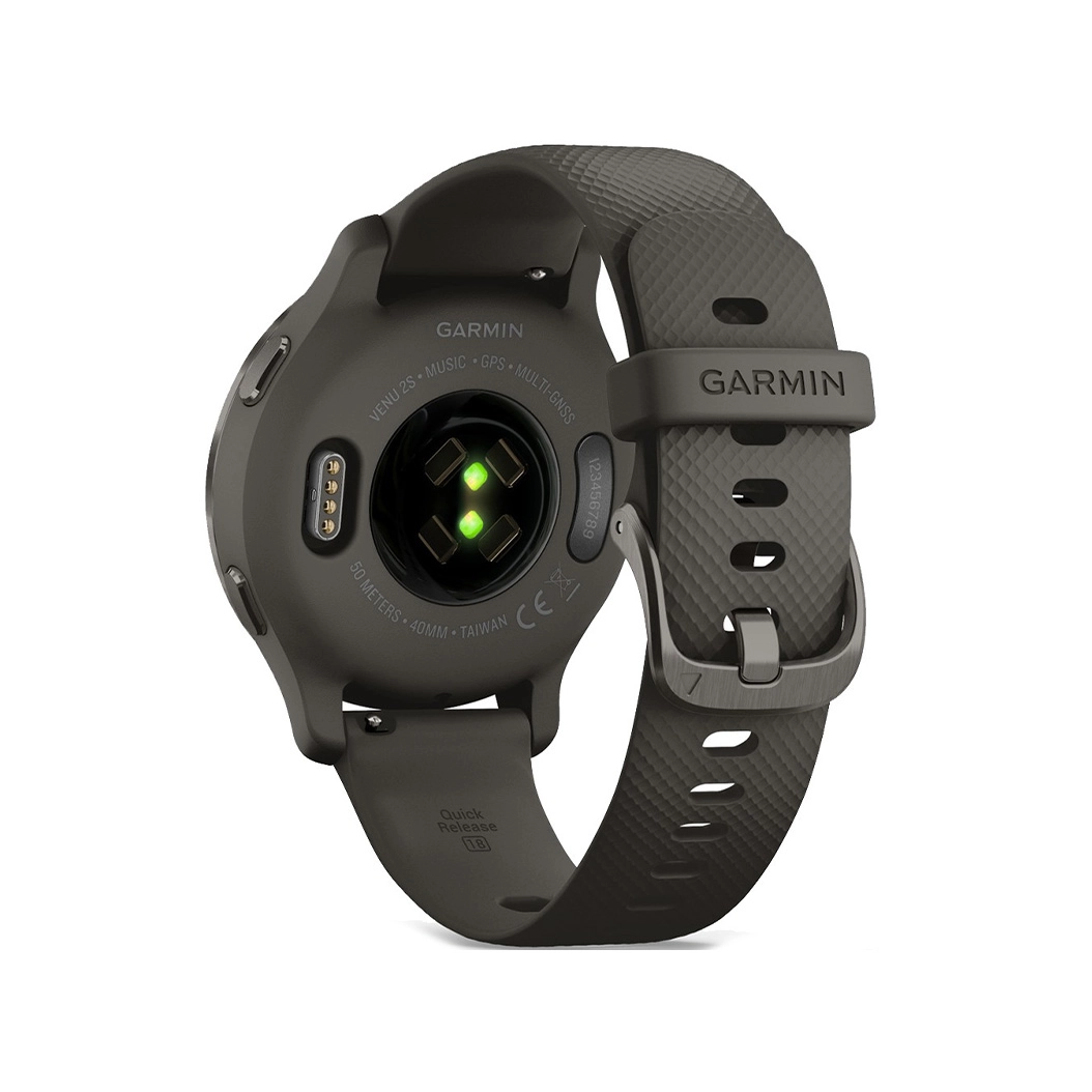 Смарт-годинник Garmin Venu 2S Slate Bezel with Graphite Case and Silicone Band