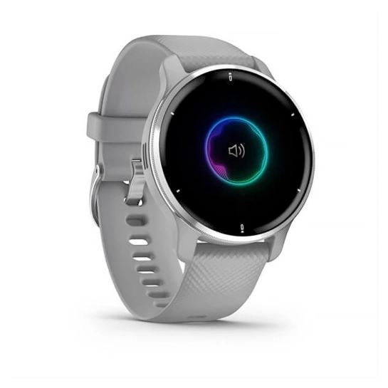 Смарт-годинник Garmin Venu 2 Plus Powder Grey Case