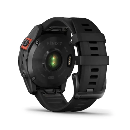 Смарт-годинник Garmin Fenix 7 Solar Slate Gray with Black Band
