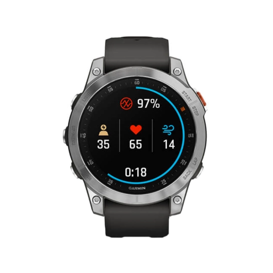 Смарт-годинник Garmin Epix (Gen 2) Slate Steel