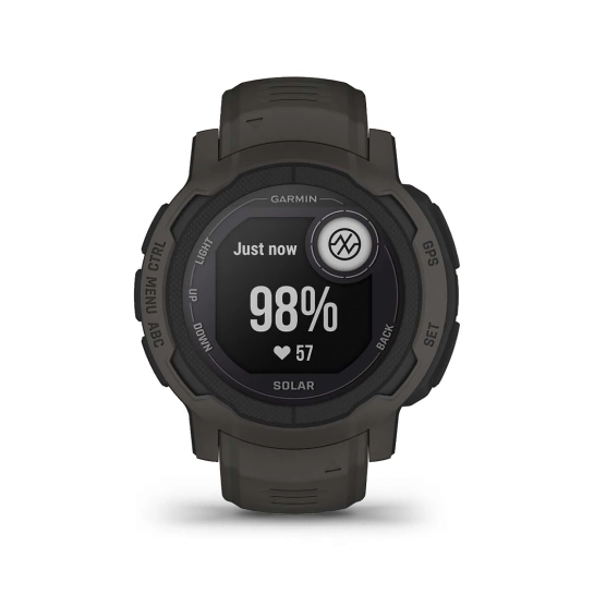 Смарт-годинник Garmin Instinct 2 Solar Graphite