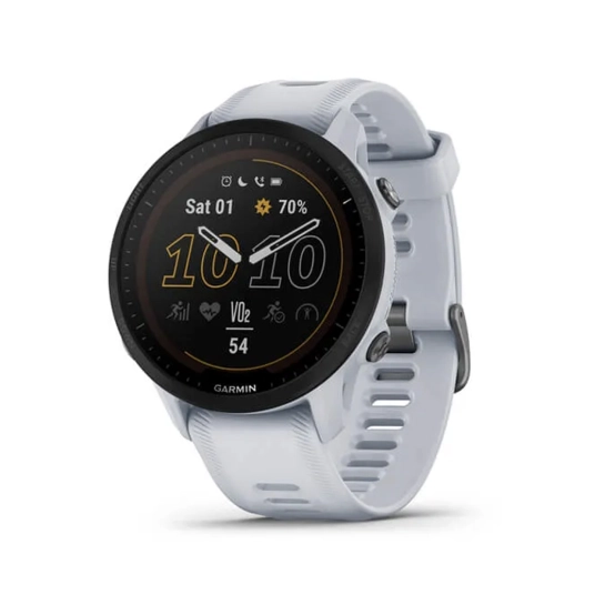Смарт-годинник Garmin Forerunner 955 Solar Edition White