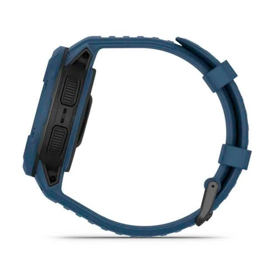 Смарт-годинник Garmin Instinct Crossover Solar Tidal Blue