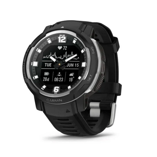 Смарт-годинник Garmin Instinct Crossover Standard Edition Black