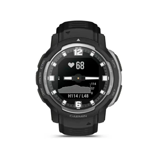 Смарт-годинник Garmin Instinct Crossover Standard Edition Black