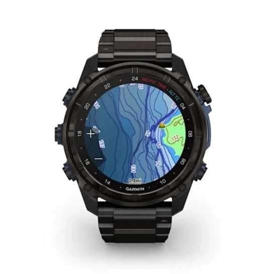 Смарт-годинник Garmin Descent MK3i 51mm Carbon Gray DLC Titanium with DLC Titanium Band (010-02752-13/14)