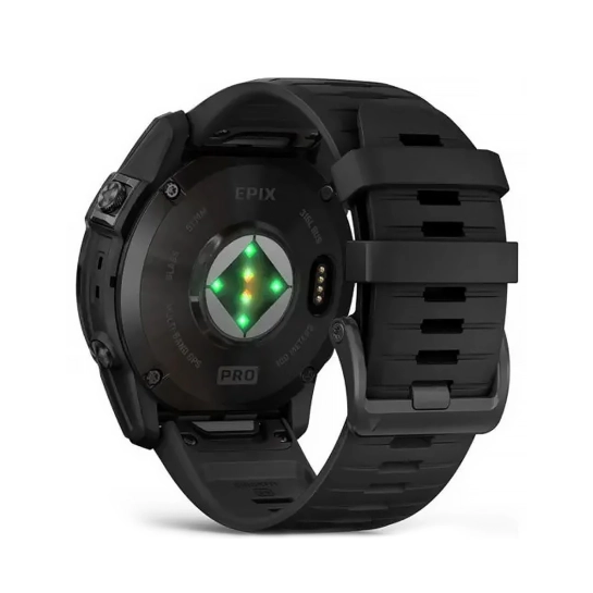 Смарт-годинник Garmin Epix Pro Gen 2 Standard Edition 51mm Slate Gray with Black Band (010-02804-20/21)