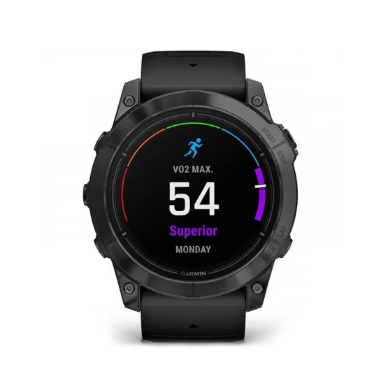 Смарт-годинник Garmin Epix Pro Gen 2 Standard Edition 51mm Slate Gray with Black Band (010-02804-20/21)