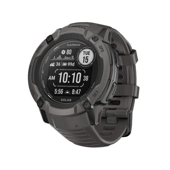 Смарт-годинник Garmin Instinct 2X Solar Graphite