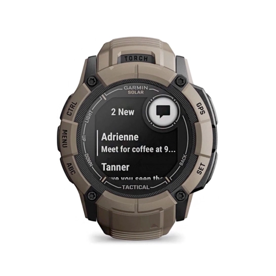 Смарт-годинник Garmin Instinct 2X Solar Tactical Edition Coyote Tan