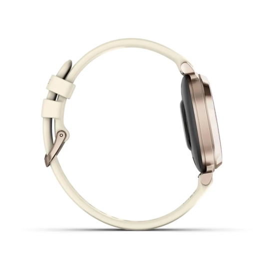 Смарт-годинник Garmin Lily 2 Cream Gold with Coconut Silicone Band
