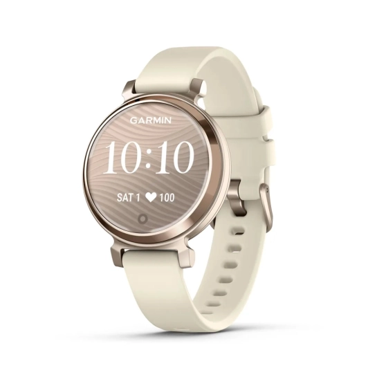 Смарт-годинник Garmin Lily 2 Cream Gold with Coconut Silicone Band