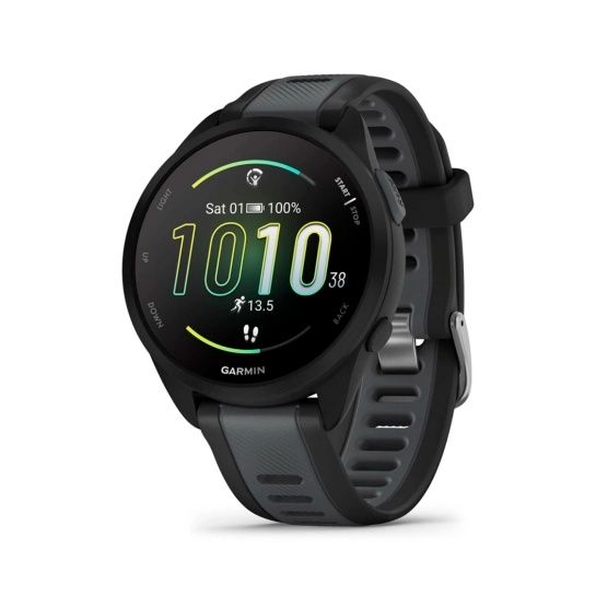 Смарт-годинник Garmin Forerunner 165 Music Black/Slate Gray