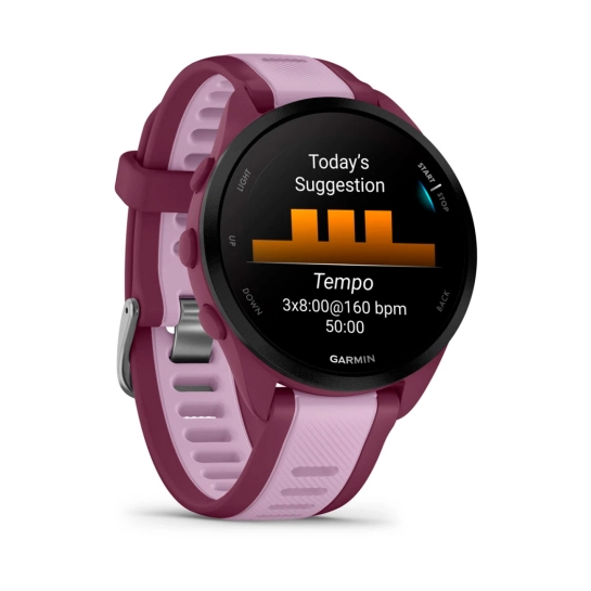 Смарт-годинник Garmin Forerunner 165 Music Berry/Lilac