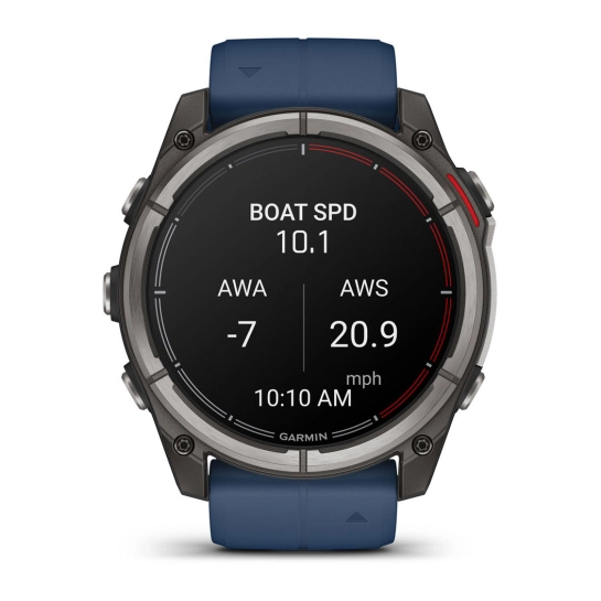 Смарт-годинник Garmin Quatix 8 51 mm AMOLED Marine GPS Smartwatch (010-02905-91)