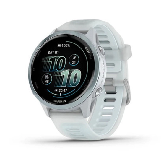 Смарт-годинник Garmin Forerunner 570 42mm Cloud Blue Aluminum w. Translucent Whitestone/Cloud Blue Band (010-02970-01)