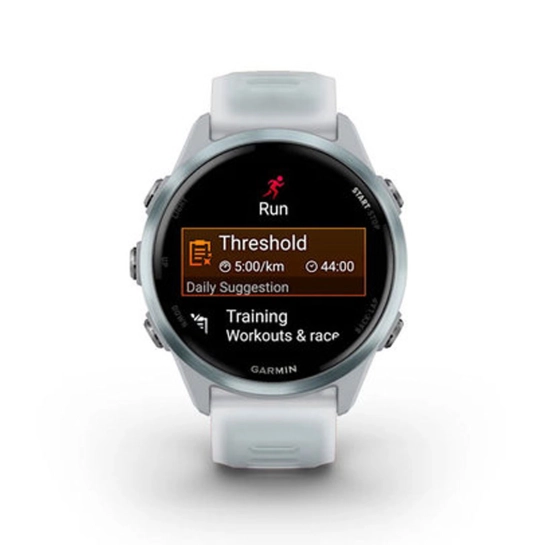 Смарт-годинник Garmin Forerunner 570 42mm Cloud Blue Aluminum w. Translucent Whitestone/Cloud Blue Band (010-02970-01)