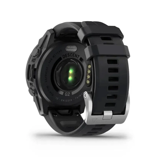 Смарт-годинник Garmin Descent G2 Black with Black Band (010-02986-00)