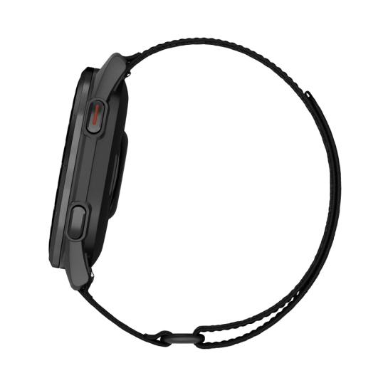 Смарт-годинник Garmin Approach S50 Slate Aluminum Bezel with Black ComfortFit Nylon Band (010-03010-00)
