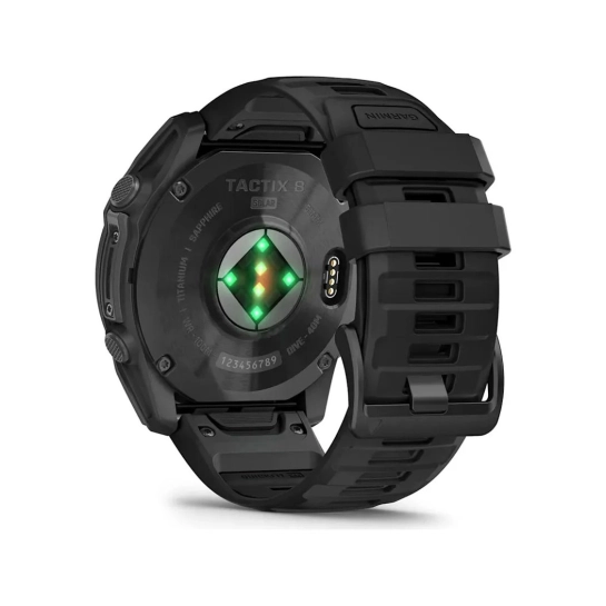 Смарт-годинник Garmin Tactix 8 - 51 mm Solar Elite Includes Applied Ballistics Elite Solver (010-03407-10/11)