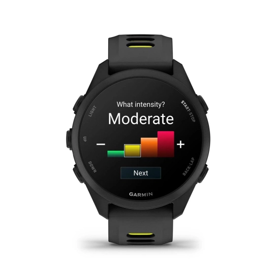 Смарт-годинник Garmin Forerunner 170 Music Black with Black/Amp Yellow Band (010-03920-10)