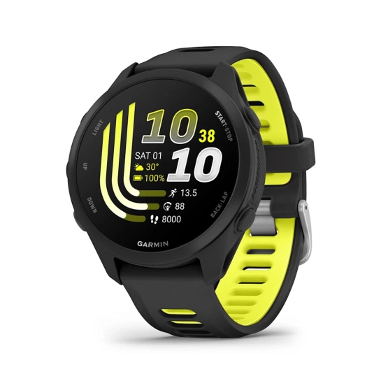 Смарт-годинник Garmin Forerunner 170 Music Black with Black/Amp Yellow Band (010-03920-10)