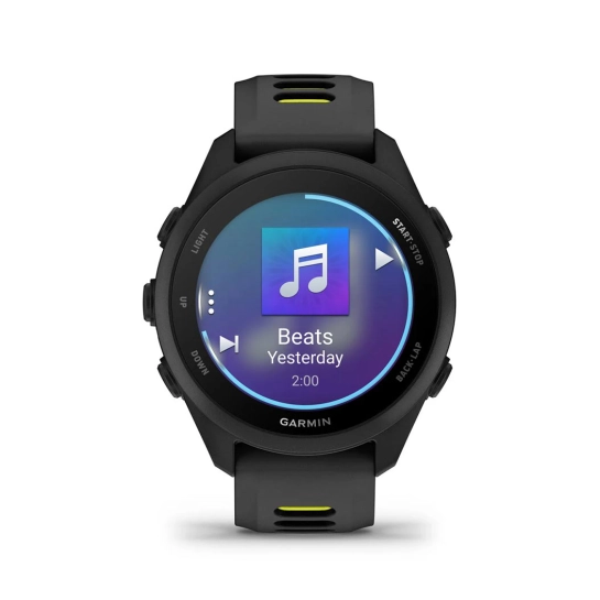 Смарт-годинник Garmin Forerunner 170 Music Black with Black/Amp Yellow Band (010-03920-10)