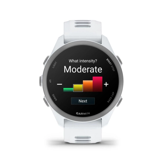 Смарт-годинник Garmin Forerunner 170 Music Whitestone with Whitestone/Cloud Blue Band (010-03920-11)