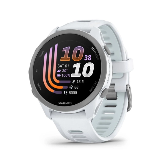 Смарт-годинник Garmin Forerunner 170 Music Whitestone with Whitestone/Cloud Blue Band (010-03920-11)