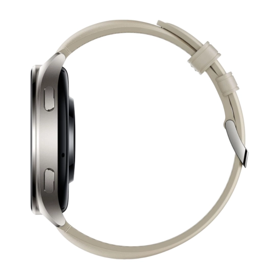 Смарт-годинник Xiaomi Watch 2 Titan BHR9306GL Gray Case White Leather Strap (1093970)