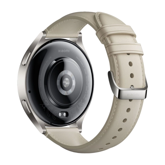 Смарт-годинник Xiaomi Watch 2 Titan BHR9306GL Gray Case White Leather Strap (1093970)