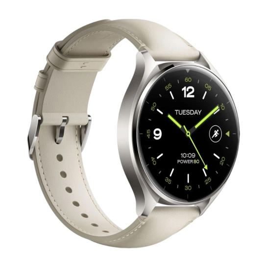 Смарт-годинник Xiaomi Watch 2 Titan BHR9306GL Gray Case White Leather Strap (1093970)