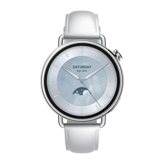 Смарт-годинник Xiaomi Watch S4 41mm Leather Strap White BHR07VUGL (1166774)