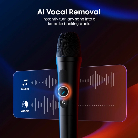 Портативна акустична система з двумя микрофонами Anker Soundcore Rave 3S Black