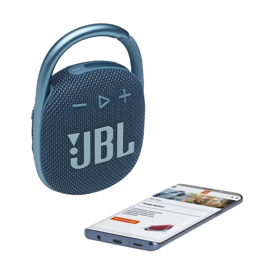 Портативна акустика JBL Clip 4 Blue