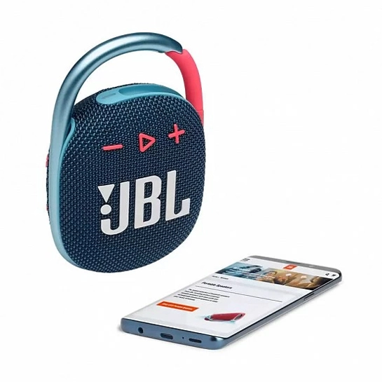 Портативна акустика JBL Clip 4 Blue/Pink