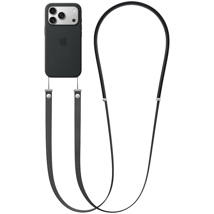 APPLE |АнглійськаCrossbody StrapАнглійська|, Чорний