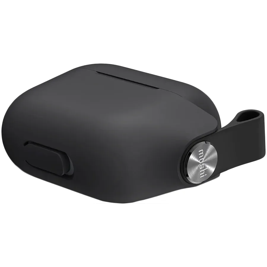 MOSHI Чохол Pebbo  Чорний для AirPods (Gen3)