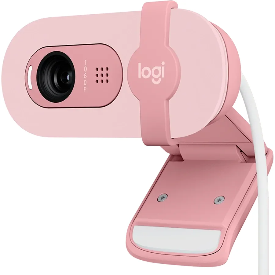Вебкамера LOGITECH Brio 100 Full HD Webcam - ROSE - USB - EMEA28-935 (L960-001623)