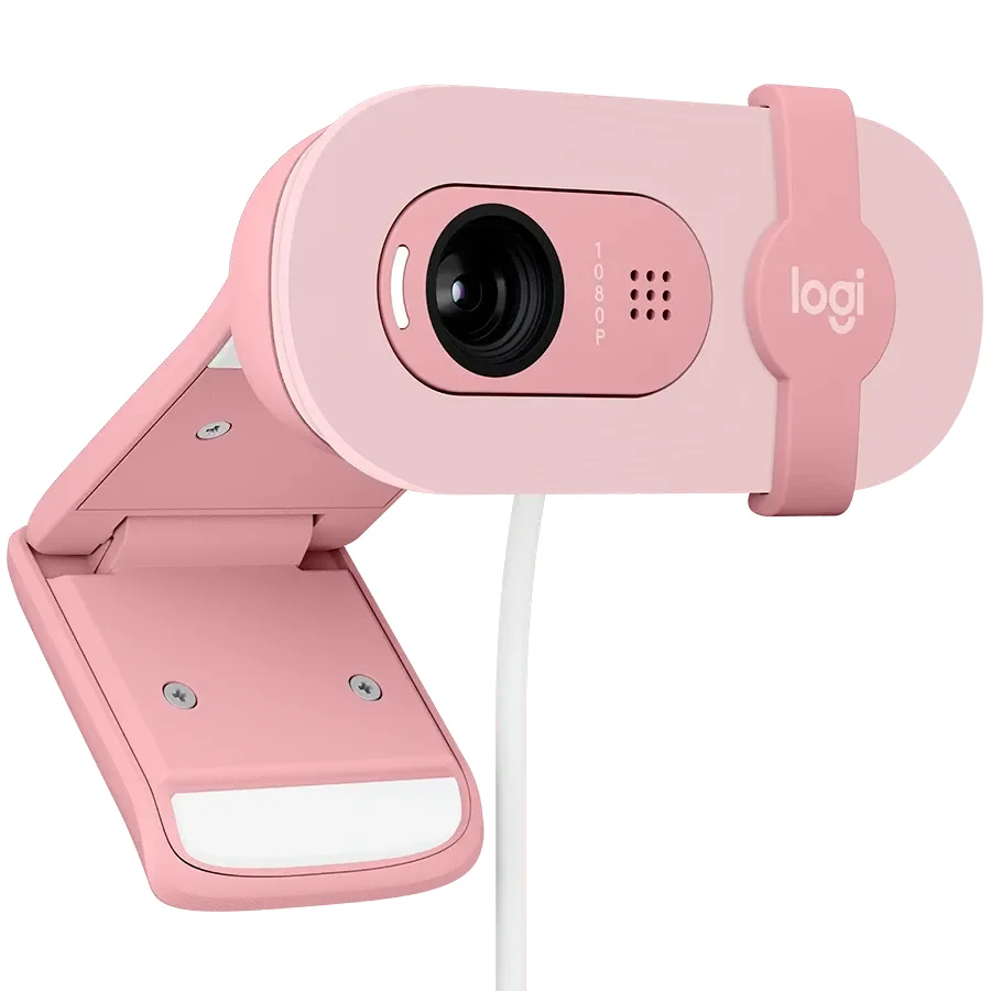 Вебкамера LOGITECH Brio 100 Full HD Webcam - ROSE - USB - EMEA28-935 (L960-001623)