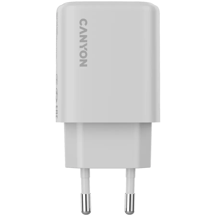 CANYON Адаптер живлення OnCharge 200 QC 2*USB/USB-C 1*USB Тип C, 1*USB Type-A, 20 Ват