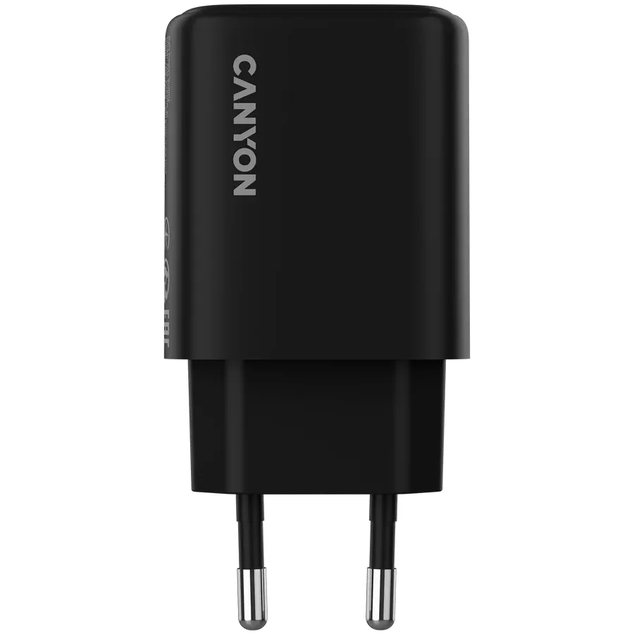CANYON Адаптер живлення OnCharge 200 QC 2*USB/USB-C 1*USB Тип C, 1*USB Type-A, 20 Ват