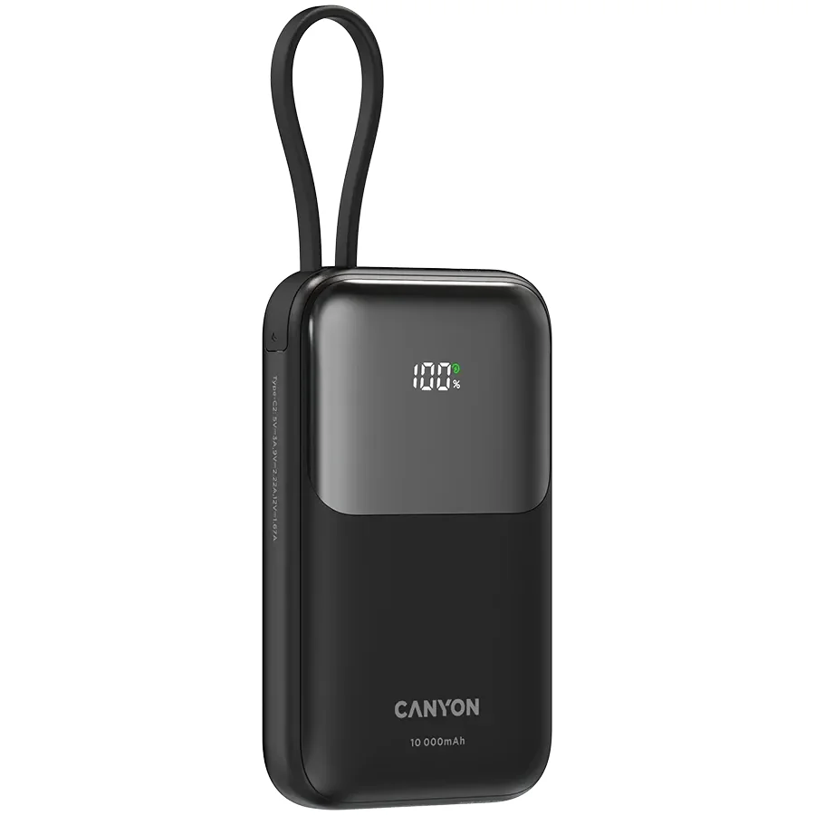 CANYON OnPower 101 Живлення - зарядний пристрій для батареї, Чорний
